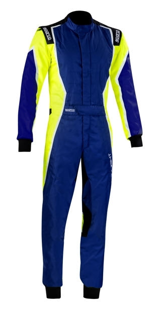 SPARCO X-LIGHT K Racing Suit - Lightweight Fireproof Motorsport Jumpsuit for Karting & Track Racing - Perfect for Professional Drivers & Racing Enthusiasts