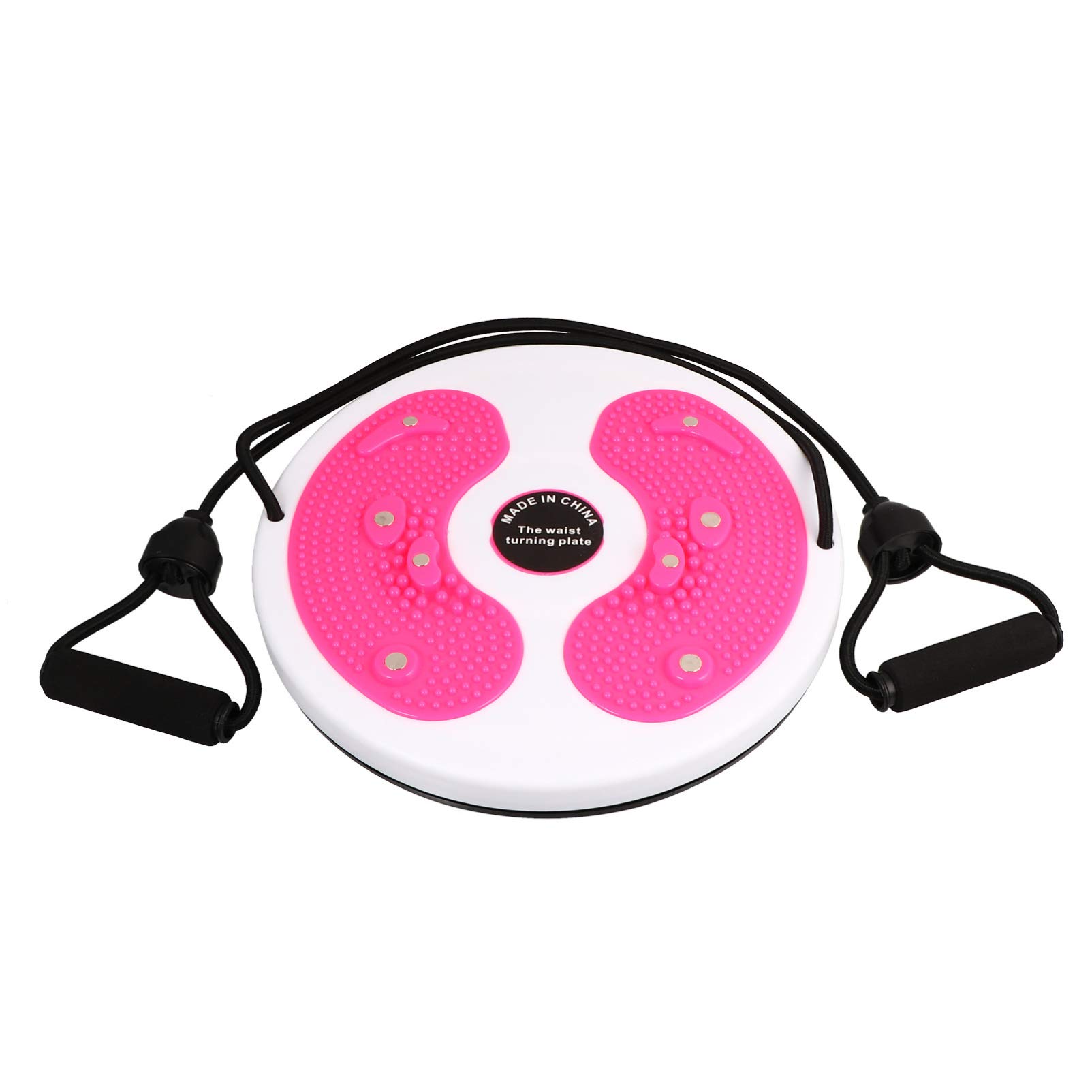 BESPORTBLE Ab Workout Disc with Handle - Waist Twister Board for Core & Abs Exercise - Rotating Fitness Equipment for Home Gym & Weight Loss - Perfect for Toning, Cardio & Full Body Workouts