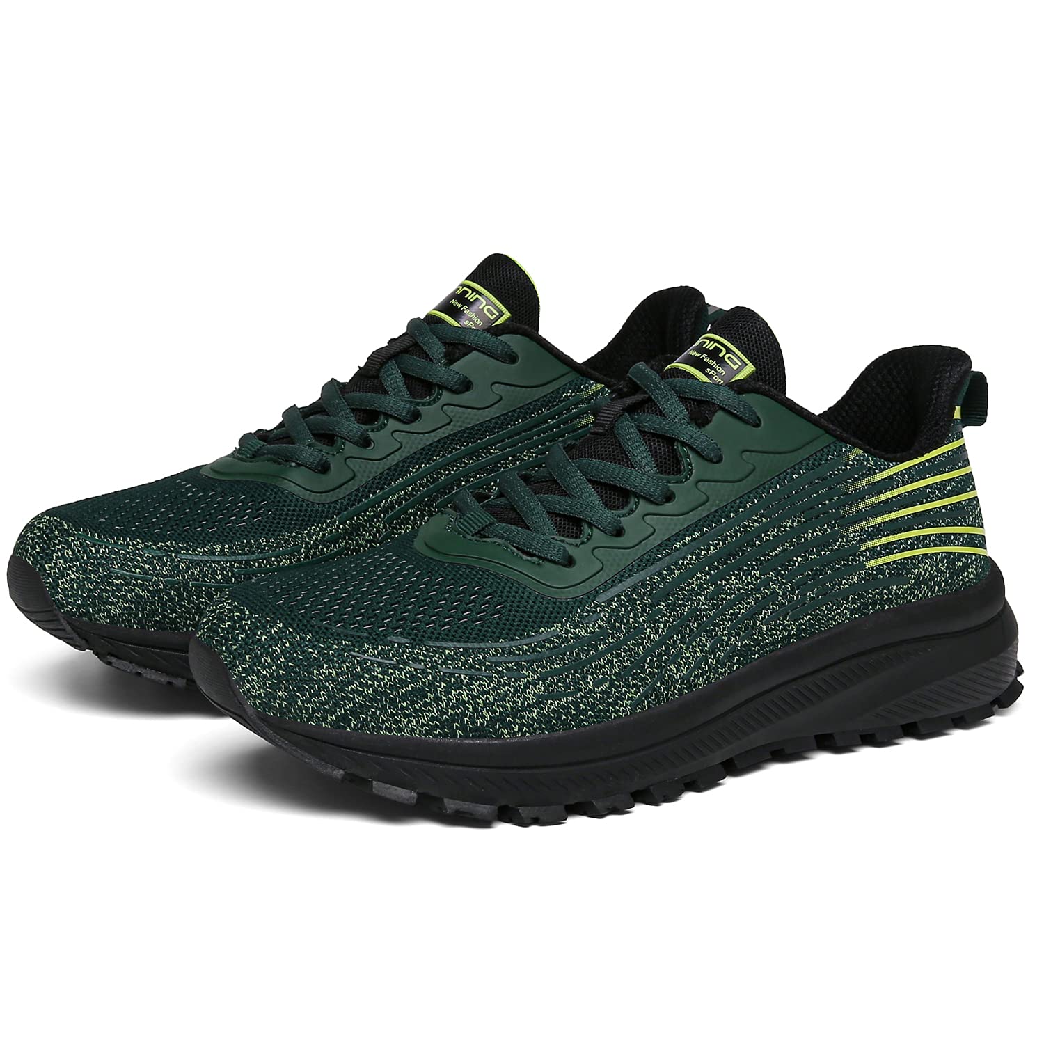 DUORO Men's Lightweight Breathable Running Shoes - Non-Slip Walking Sneakers for Road & Trail - Comfortable Fashion Athletic Shoes for Jogging, Gym Workouts & Daily Wear