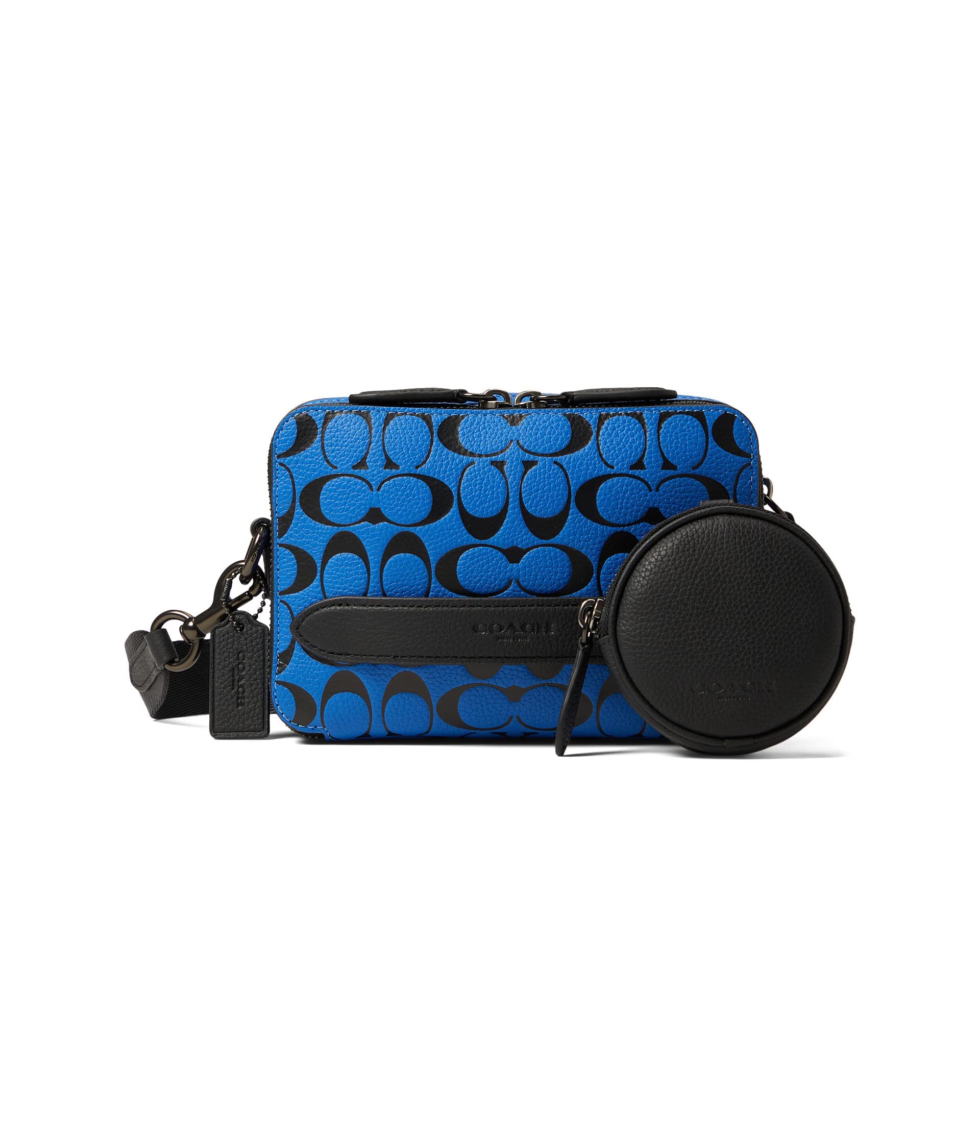 COACH Charter Crossbody Bag in Signature Printed Leather - Stylish Hybrid Design for Women | Perfect for Work, Travel & Everyday Use