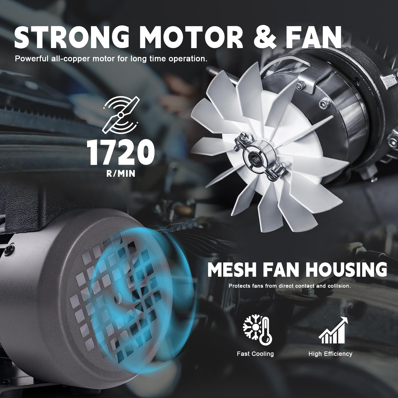 3.5 CFM 110V 1/4 HP Single Stage Rotary Vane Vacuum Pump for HVAC, Automotive AC Repair & Refrigerant Recharging - Compatible with R12, R22, R134a, R410a - Ideal for Professional Mechanics & DIY Car AC Maintenance