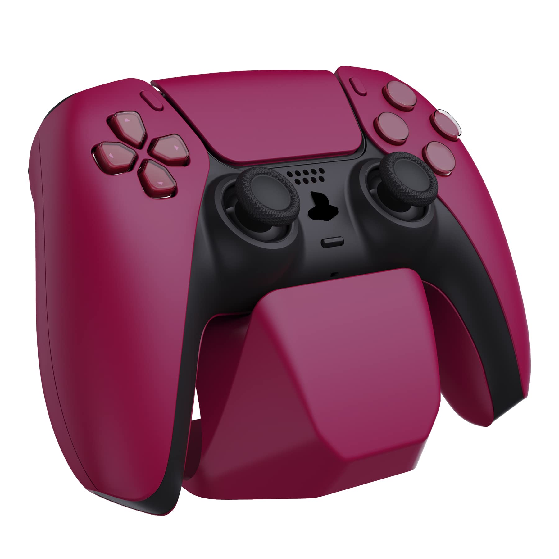Playvital Universal Game Controller Stand Holder for Xbox Series X/S, PS5/4 & Switch Pro Controllers - Cosmic Red | Display & Organize Gaming Accessories for Xbox, PlayStation & Nintendo Consoles