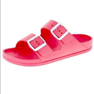 Yasmin Women's Slide Sandals - Comfortable Coral Beach Sandals for Summer, Pool, Vacation & Casual Wear