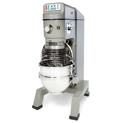 Globe SP62P 4 60-Quart Commercial Planetary Floor Mixer - Heavy Duty Dough Mixer for Bakeries, Pizzerias & Commercial Kitchens