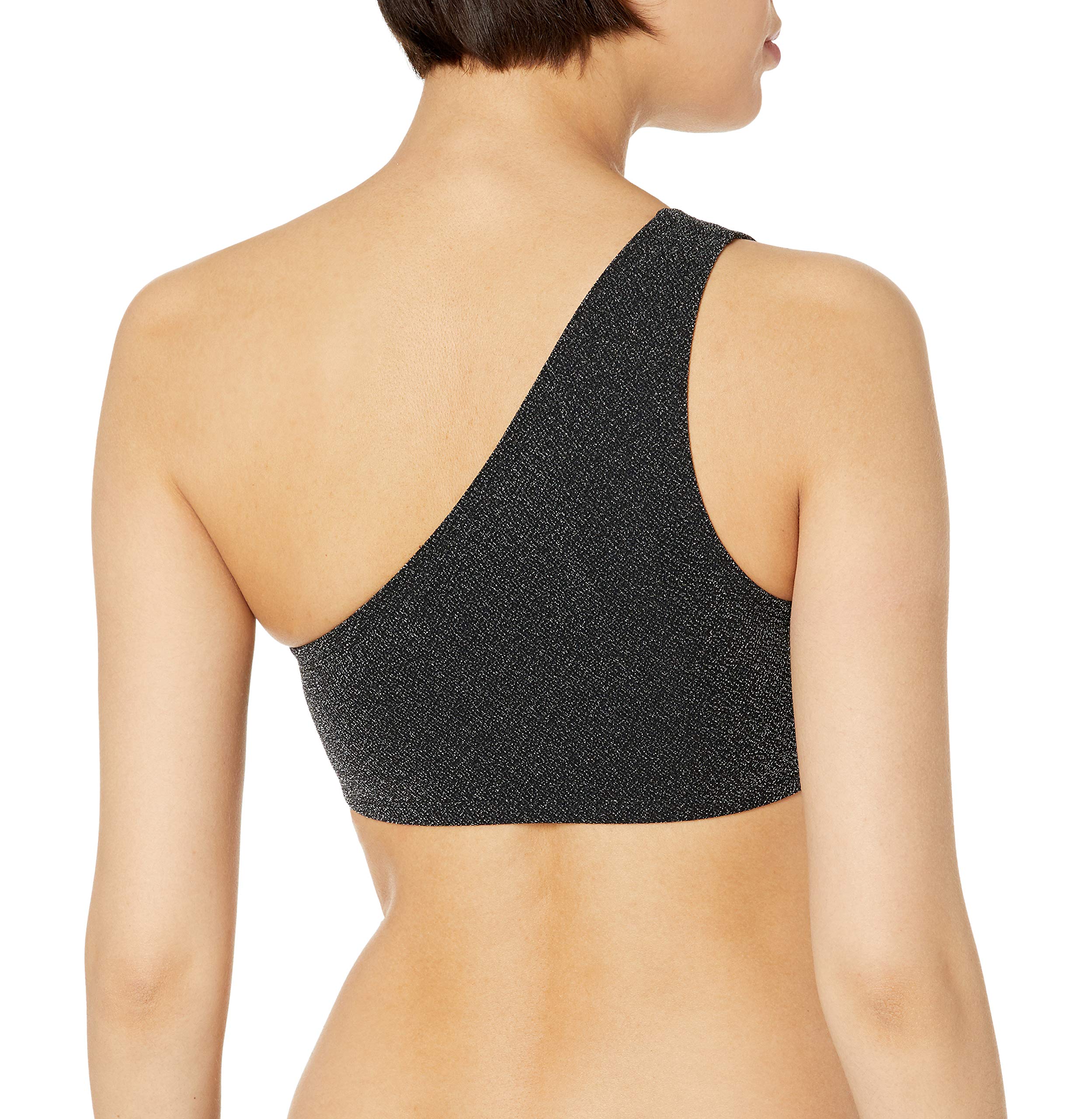 Ramy Brook Women's Tasha One Shoulder Bikini Top - Sexy Swimwear for Beach, Pool & Vacation | Plus Size & Standard Fit