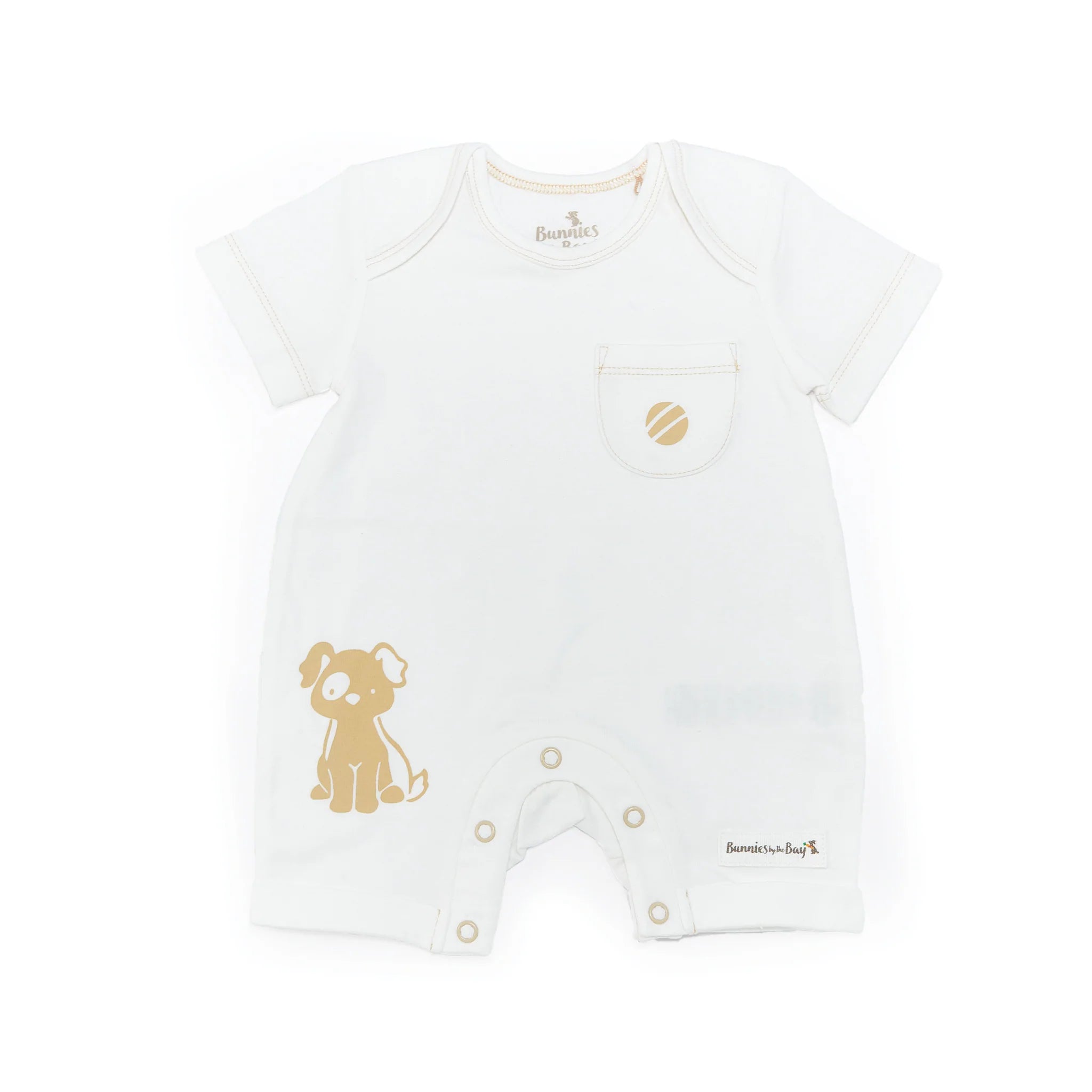 Organic Cotton Play Romper for Babies & Toddlers - Soft & Comfortable One-Piece Outfit for Playtime, Daycare & Outdoor Activities