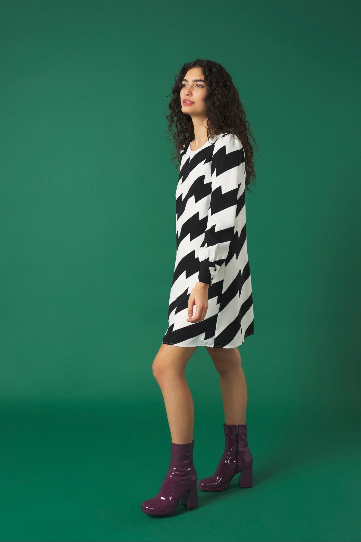 BETTE DRESS for Women - Elegant Black & White Party Dress | Perfect for Evening Events, Weddings & Special Occasions