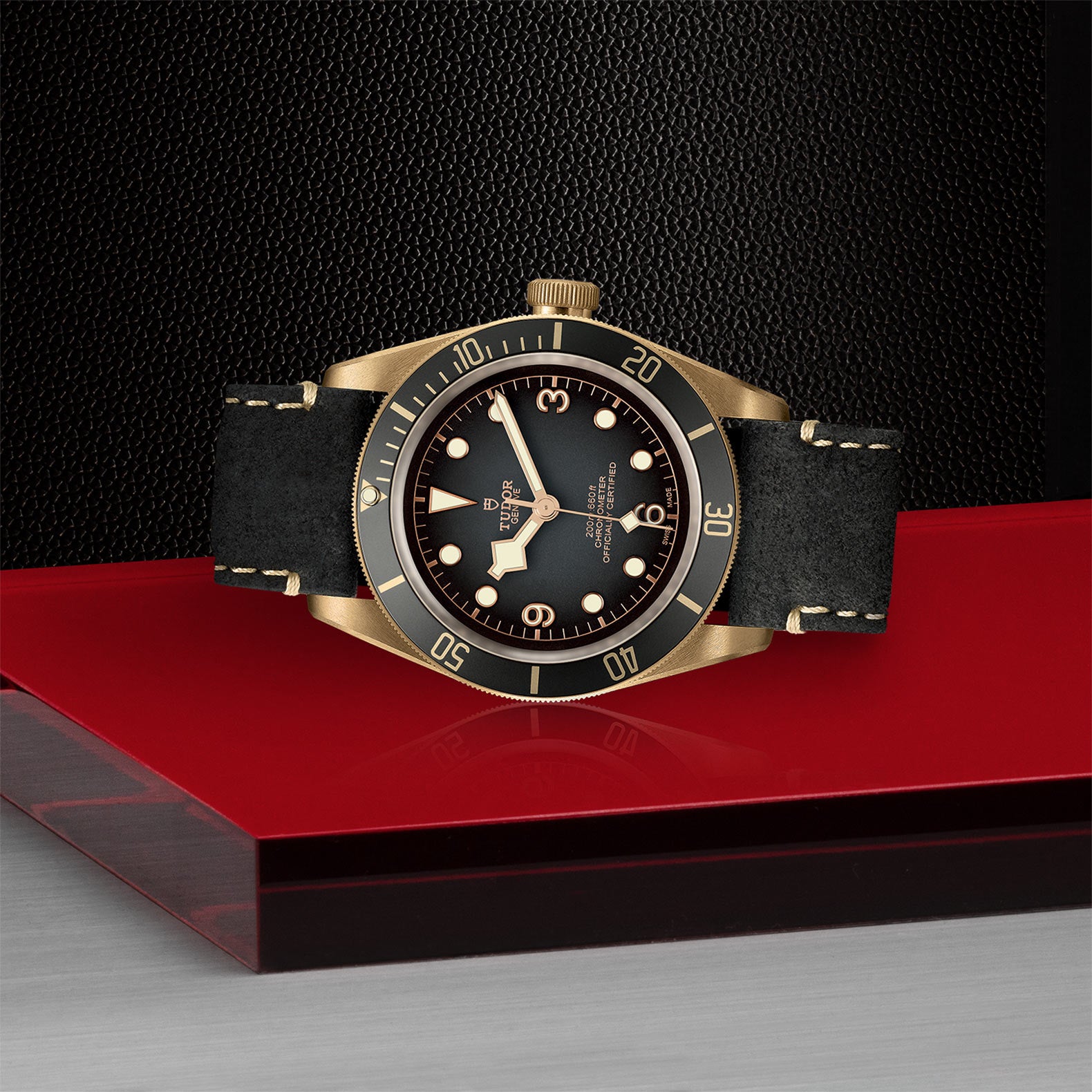 Tudor Black Bay Bronze Men's Diver Watch - Luxury Waterproof Automatic Timepiece for Diving, Swimming & Outdoor Adventures