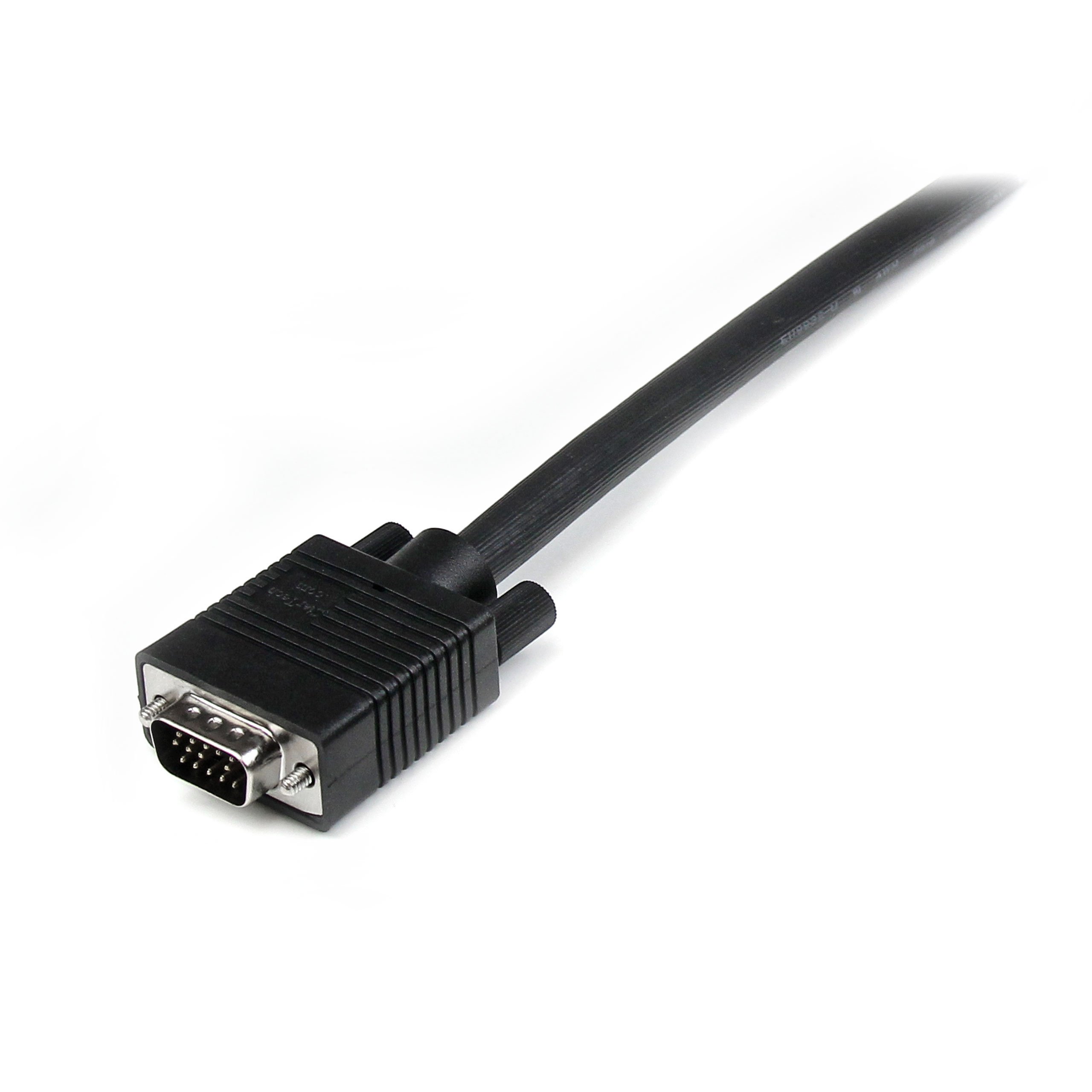 StarTech.com 1ft VGA to VGA Cable HD15 M/M - High Resolution Coaxial Monitor Cable for PC, Laptop, Projector - Perfect for Office, Home Theater & Gaming Setup (MXT101MMHQ1)