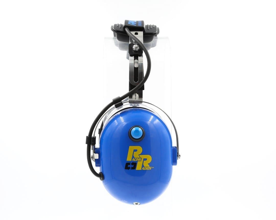 Racing Radios Two-Way Radio Headset - Over-the-Head Design for Clear Communication | Perfect for Motorsports, Construction & Outdoor Adventures