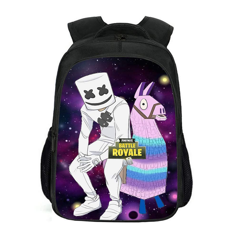 Marshmallow Backpack for School - Cute Laptop Backpack for Kids & Teens - Lightweight Student Bookbag with Padded Straps - Perfect for School, College, Travel & Daily Use (H-1)