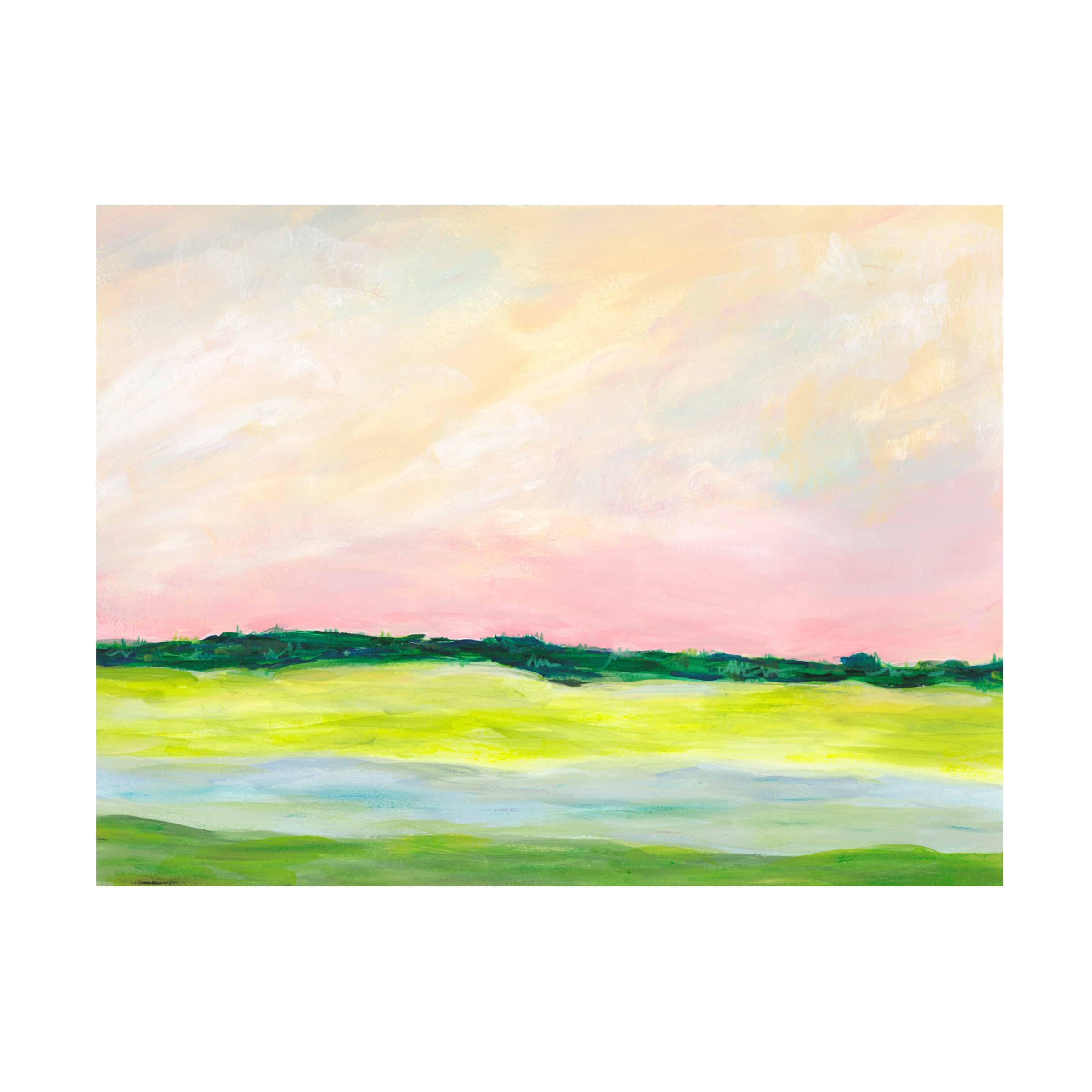 Trademark Fine Art 'Acclivity I' Canvas Wall Art by Regina Moore - Modern Abstract Painting for Living Room, Bedroom & Office Decor