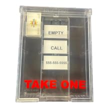 12 Pack Clear Snap Shut Brochure Holders - Durable Plastic Flyer Display Box for Retail Stores, Restaurants & Events (White, Outdoor Use) - Bulk Wholesale Savings for Business & Office Organization
