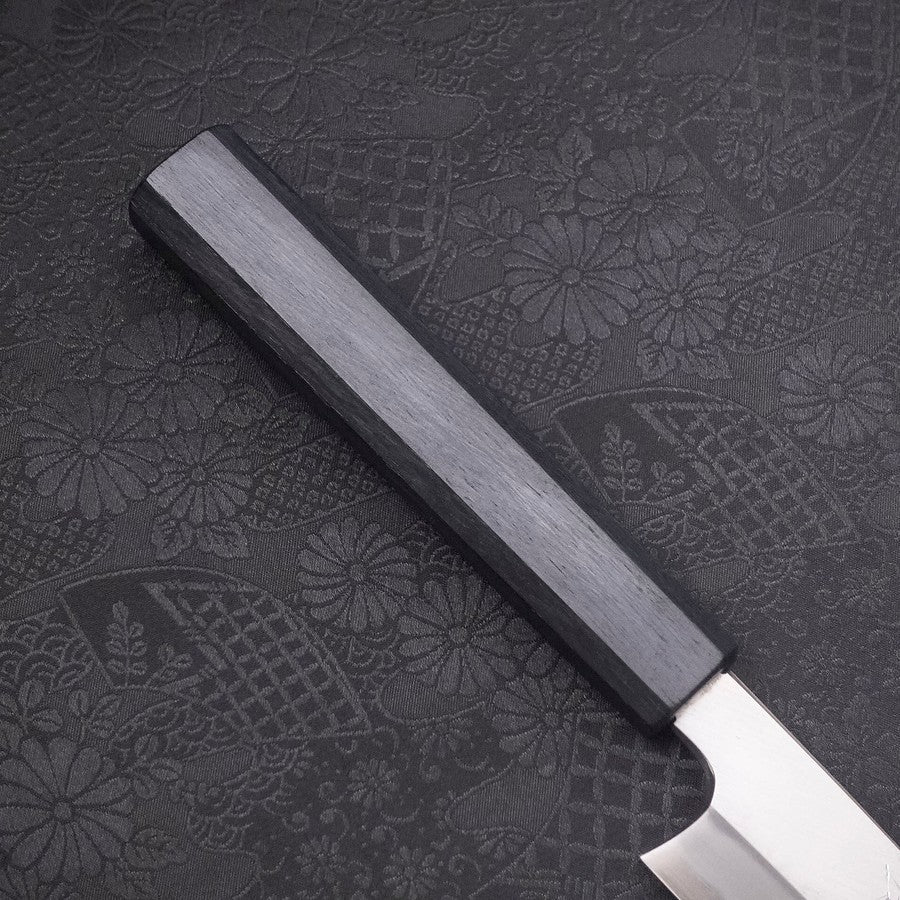 Premium Yanagiba Sushi Knife - Blue Steel #2 Kasumi with Dark Blue Urushi Handle - 270mm Japanese Chef Knife for Sashimi, Sushi & Precision Cutting - Perfect for Professional Chefs & Home Cooks