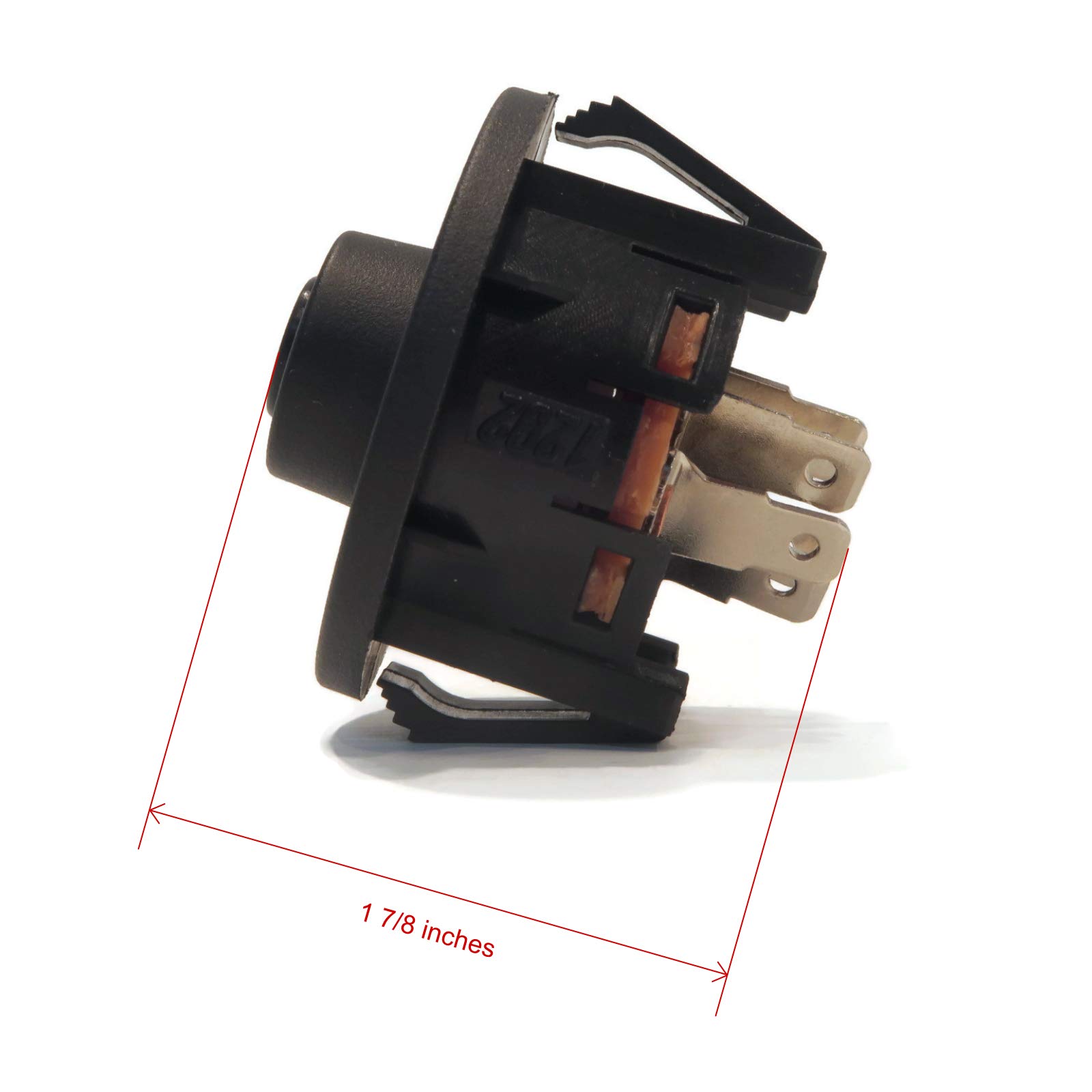 Ignition Starter Switch Replacement for 2010 Toro Titan ZX6050 Zero-Turn Mower - Compatible with Part #74824 - Perfect for Lawn Maintenance & Landscaping Equipment Repair