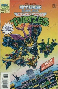 Teenage Mutant Ninja Turtles Adventures #62 Part 1 of 5 Cyber Samurai Comic Book - November 1994 Collectible Edition | Perfect for TMNT Fans, Comic Collectors & 90s Nostalgia