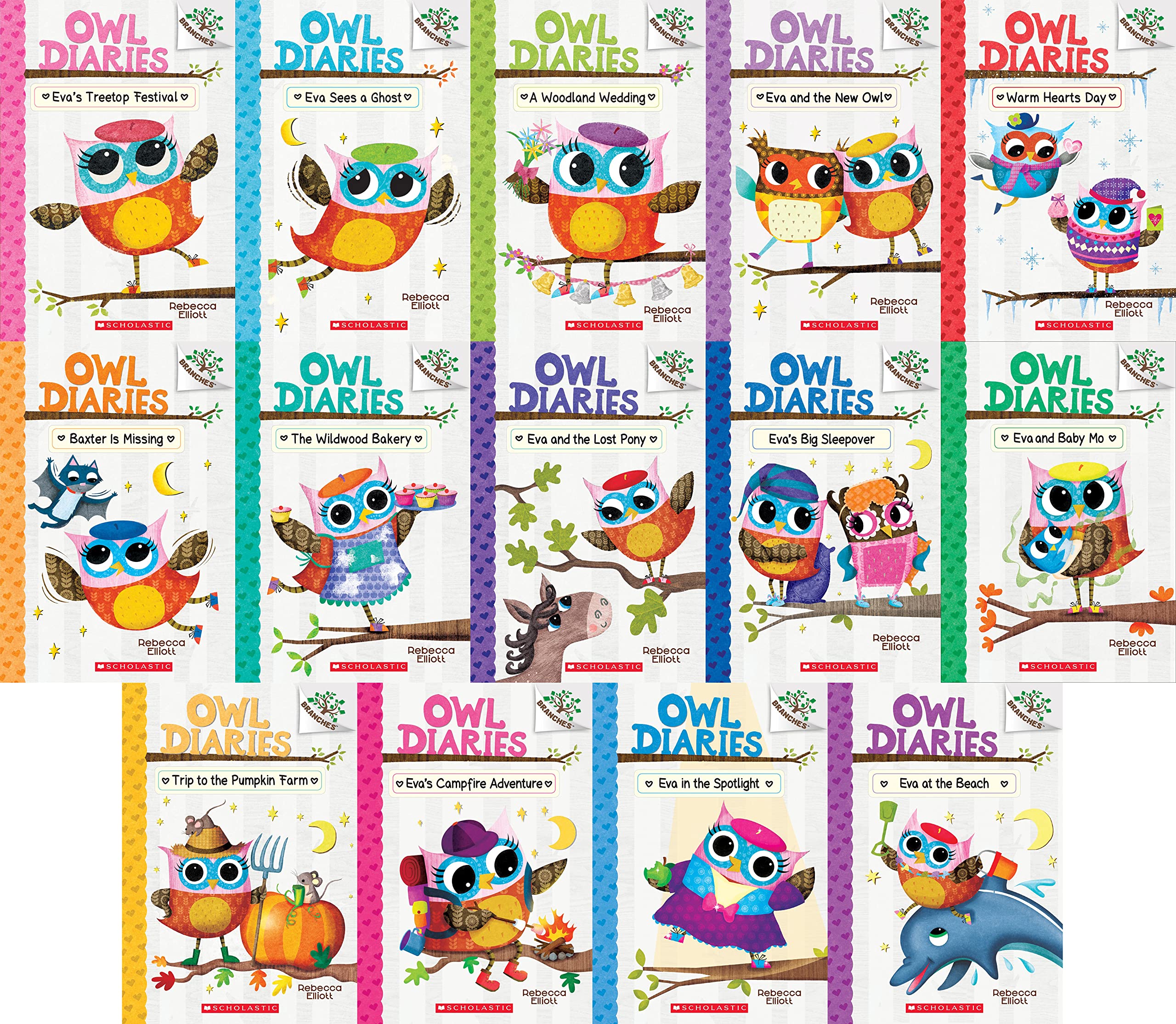 Owl Diaries 15 Books Series Set - Children's Chapter Book Collection for Early Readers | Perfect for Bedtime Stories, Classroom Reading & Homeschooling