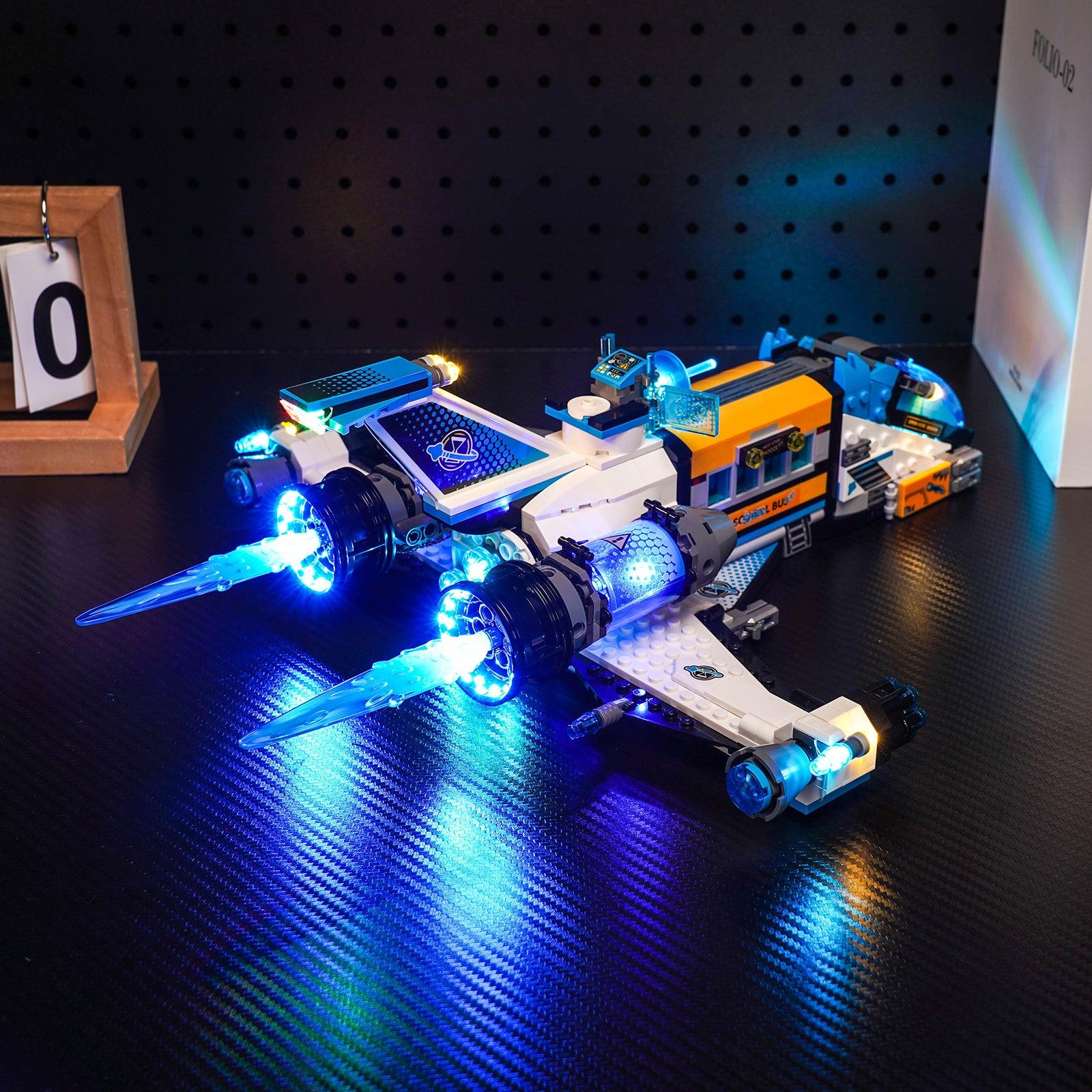 LEGO® DREAMZzz™ Mr. Oz's Spacebus 71460 Light Kit - LED Lighting Set for LEGO Spaceship Models - Perfect for Night Display & LEGO Collection Enhancement