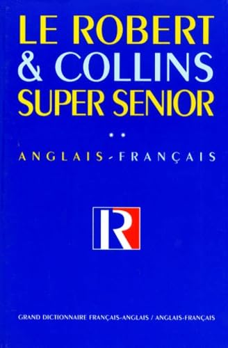 Le Robert & Collins Super Senior French-English & English-French Dictionary (2 Volume Set) - Perfect for Bilingual Students, Travelers & Language Learners