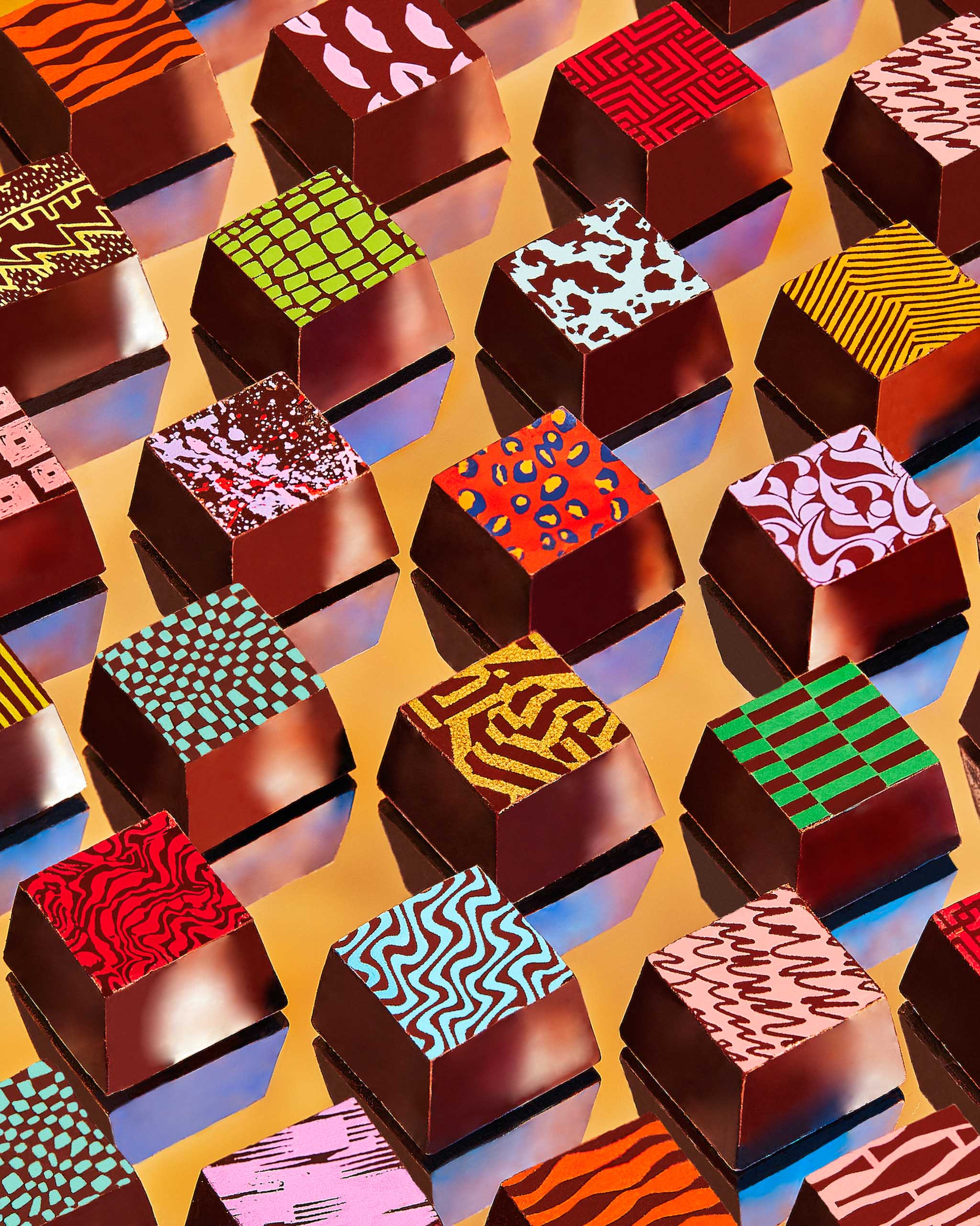 40-Piece Premium Chocolate Truffles Gift Box - Assorted Flavors Gourmet Collection for Birthdays, Anniversaries & Holiday Gifting