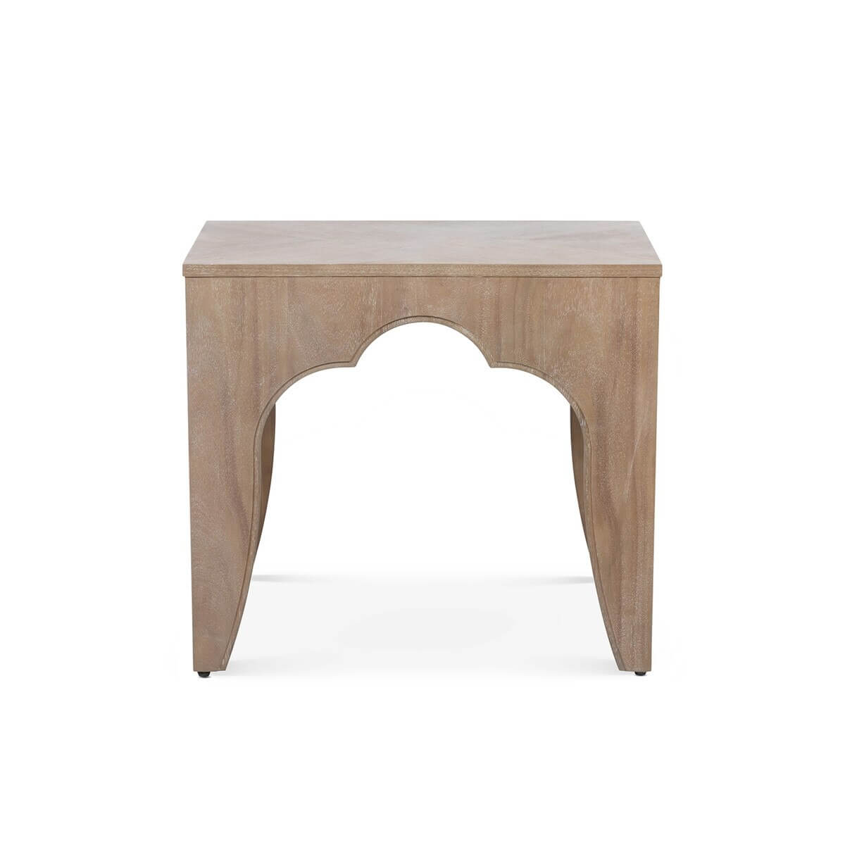 Island Manor Side Table - Modern Wooden End Table with Storage Shelf for Living Room, Bedroom, or Office - Perfect for Coffee, Books, and Decor