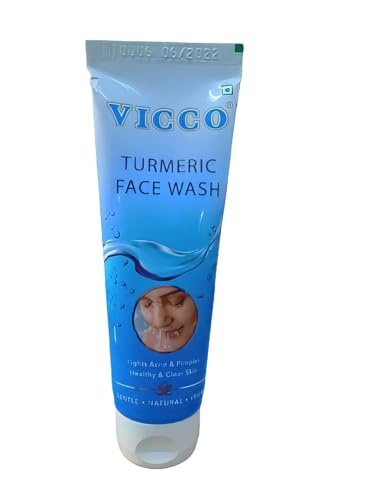 Priya Variety Stores Turmeric Face Wash for Men & Women - 70g (V-7) | Brightening & Acne Control | Daily Skincare for Oily & Sensitive Skin
