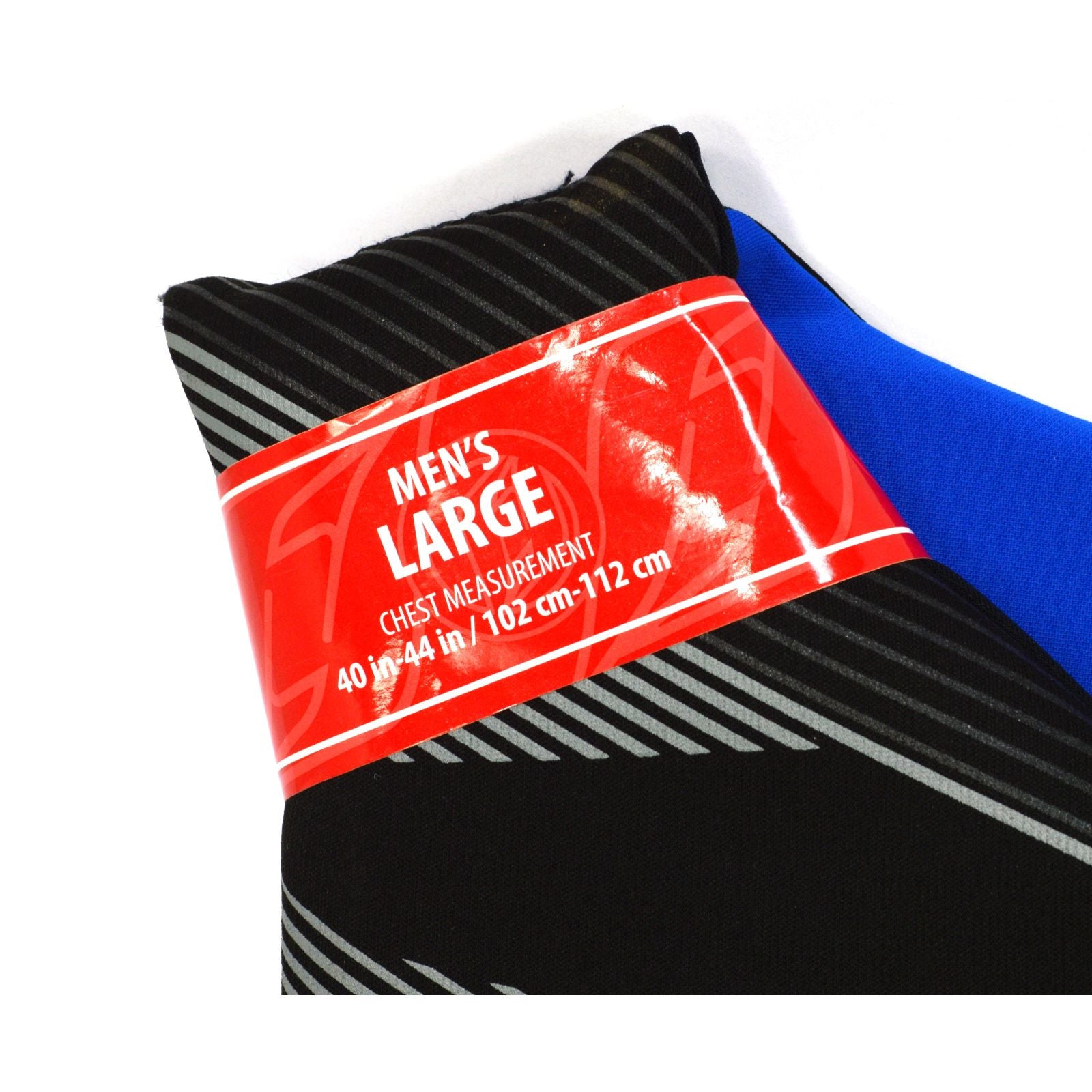 HYPERLITE LIFE VEST Men's Neoprene PFD Jacket - Black/Blue, Size Large (40-44) | Comfortable & Durable Life Jacket for Boating, Fishing & Water Sports