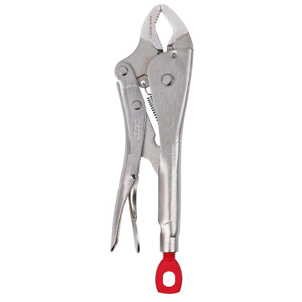 Milwaukee 10-Inch Locking Pliers with Ergonomic Grip - Heavy Duty Clamping Tool for DIY, Plumbing, and Metalworking (Model 48-22-3610) - Perfect for Workshop, Garage, and Construction Projects