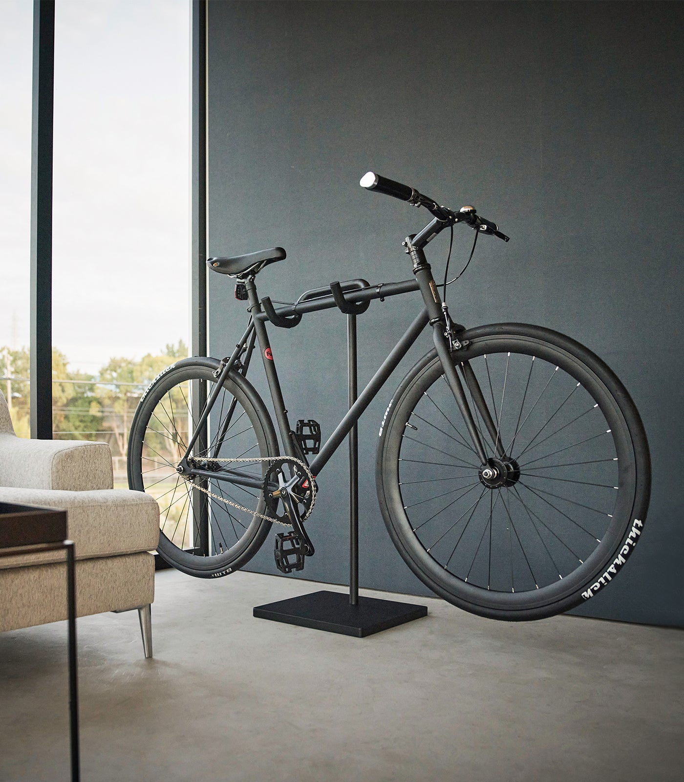 Heavy Duty Steel Bicycle Stand - Adjustable Bike Parking Rack for Indoor & Outdoor Use - Perfect for Garage, Patio, and Backyard Storage