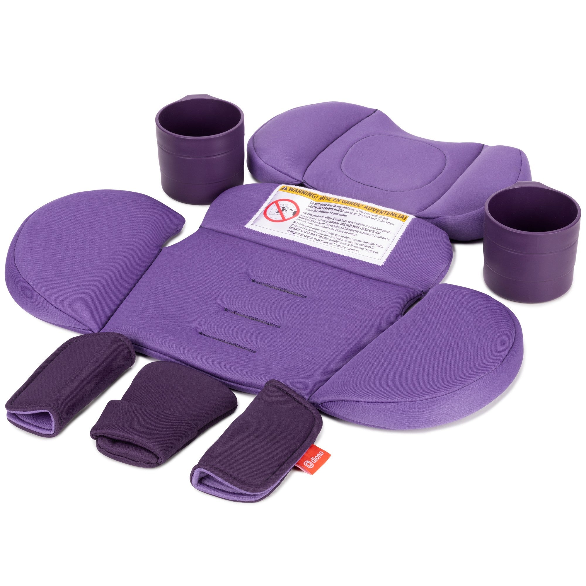 Diono Radian 3R Convertible Car Seat Travel Kit for Toddlers & Kids - Safe & Comfortable for Airplane & Road Trips
