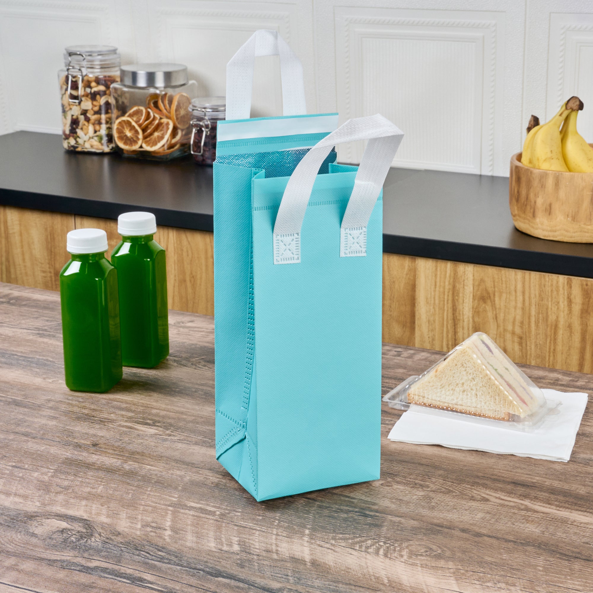 Insulated Tamper-Evident Takeout Bags - 4.75