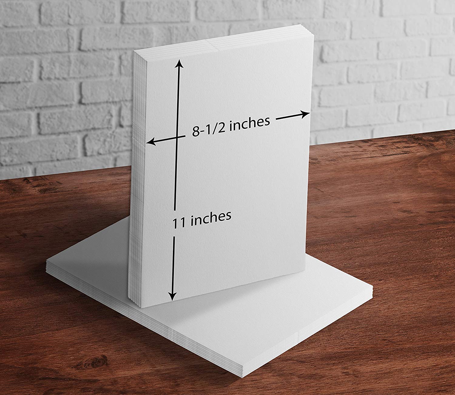 Premium White Card Stock Paper | 8.5 x 11 Inch Heavyweight 100lb Cover (275 GSM) | 50 Sheets per Pack | Smooth Finish for DIY Crafts, Invitations, Scrapbooking & Professional Printing