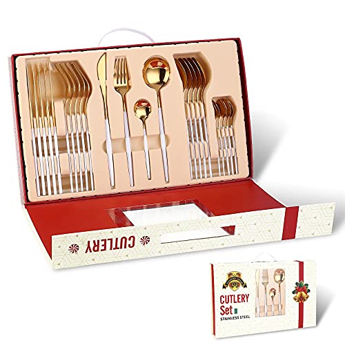 White Gold 24PCS