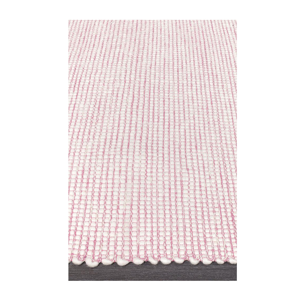Soft Pink Loft Rug - Modern Boho Area Rug for Living Room, Bedroom & Dorm - Non-Slip Shaggy Carpet - Washable & Durable Home Decor