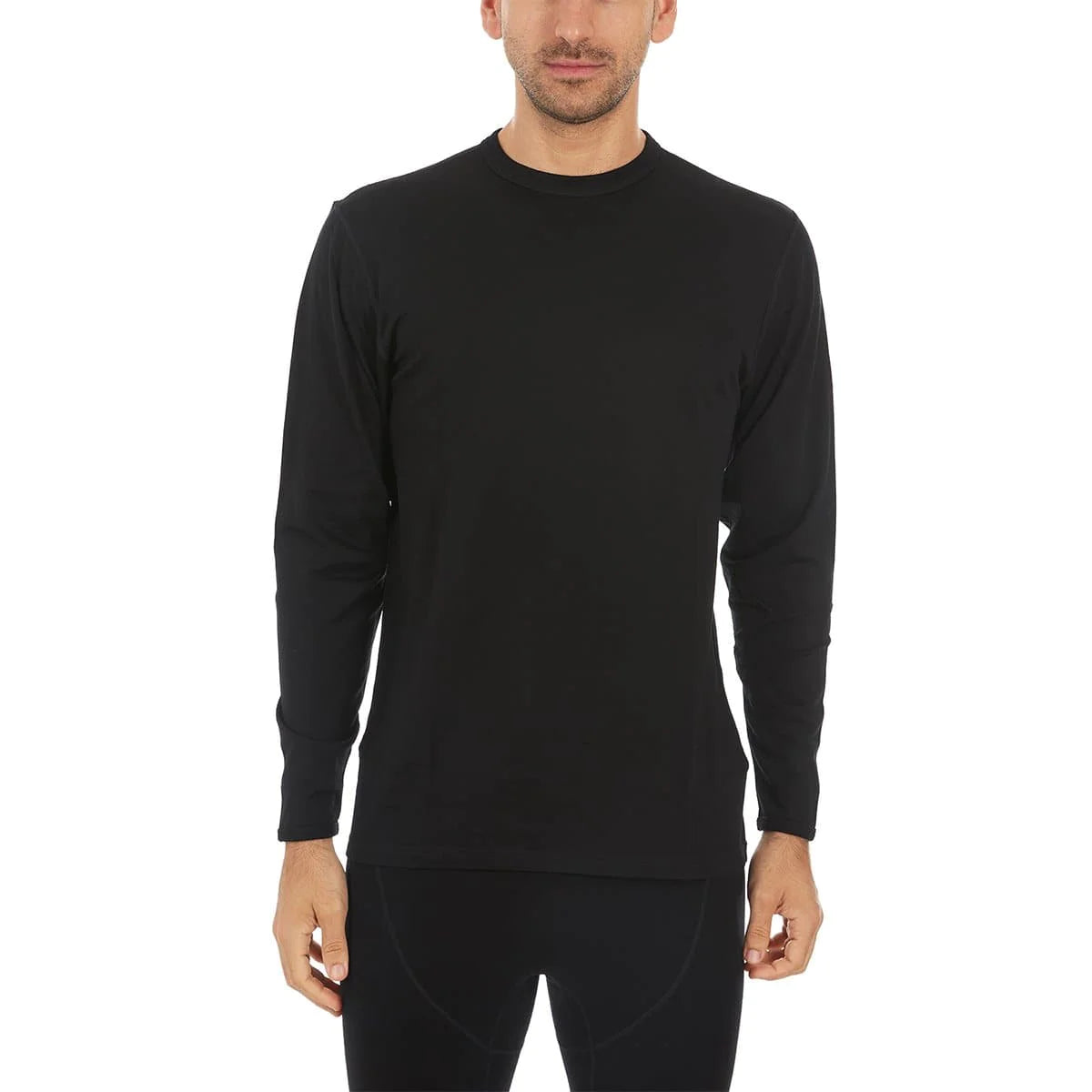 Premium Men's Merino Wool Ticonderoga Crew Neck Sweater - Lightweight & Breathable for Outdoor Hiking, Travel & Casual Wear