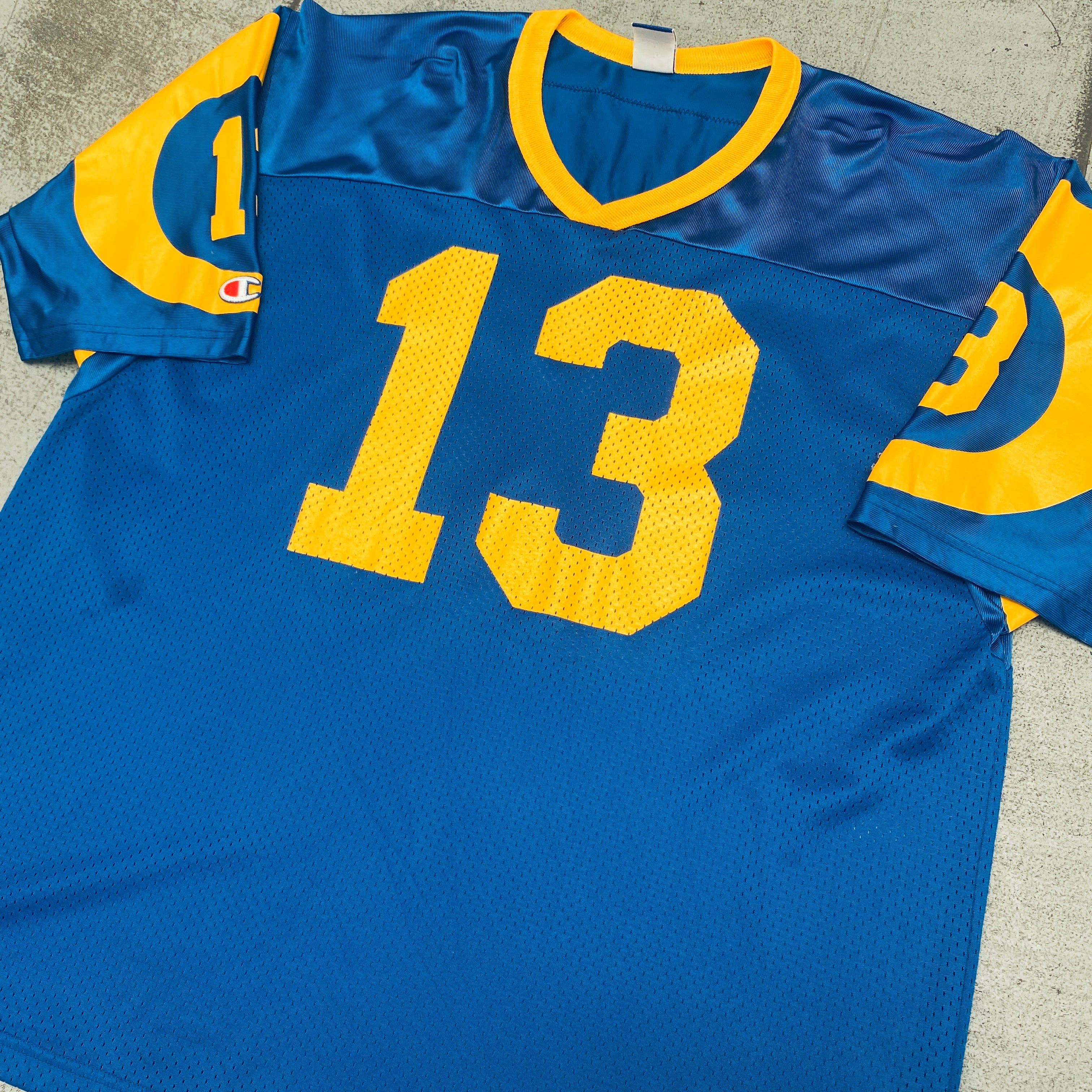 St. Louis Rams Kurt Warner 1999/00 Jersey XL/XXL - NFL Vintage Football Fan Gear for Game Day & Collectors
