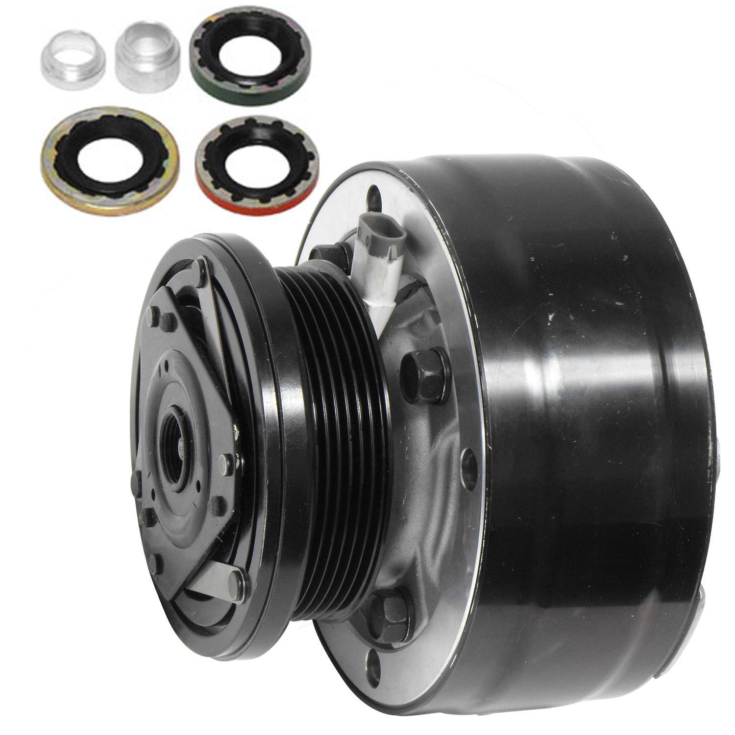 Universal Air Conditioner CO 11168MC-KTC A/C Compressor and Clutch Kit - Compatible with Multiple Car Models - Perfect for AC Repair & Maintenance