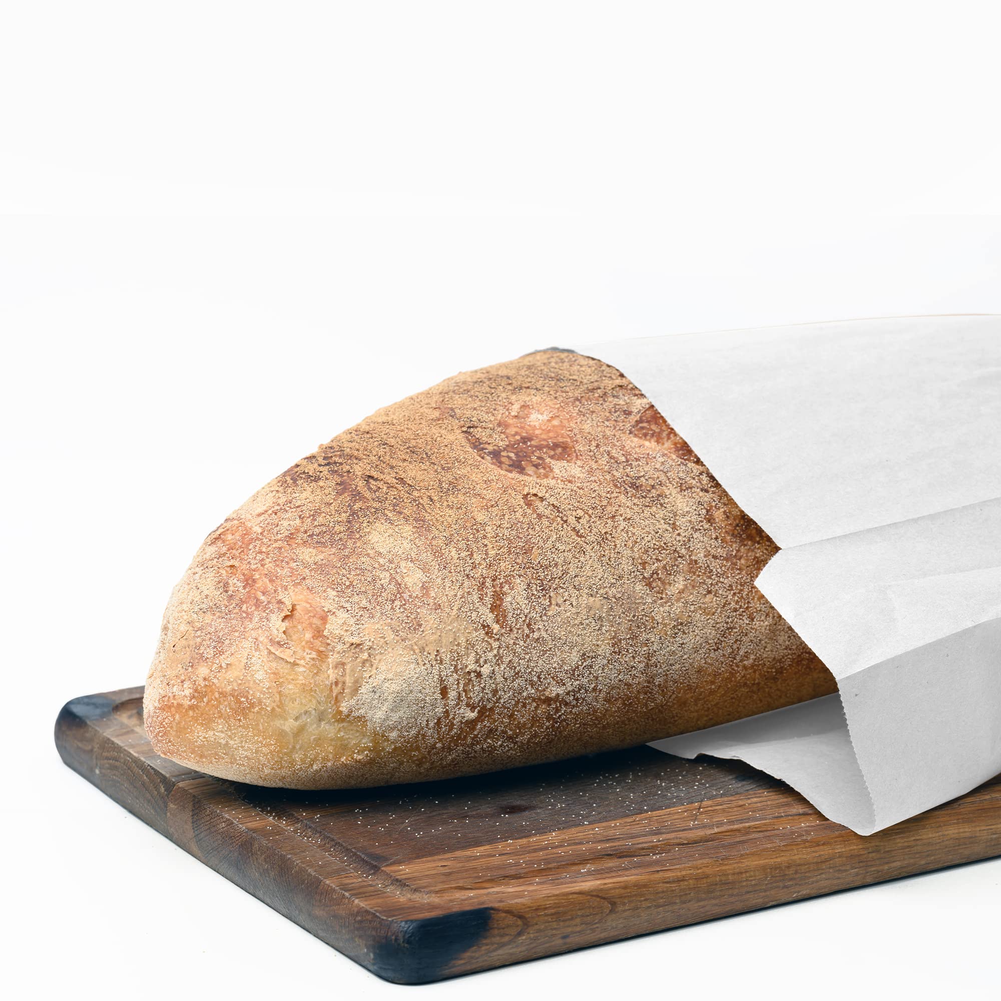 MT Products White Paper Bread Bags for Homemade Bread - 5.25