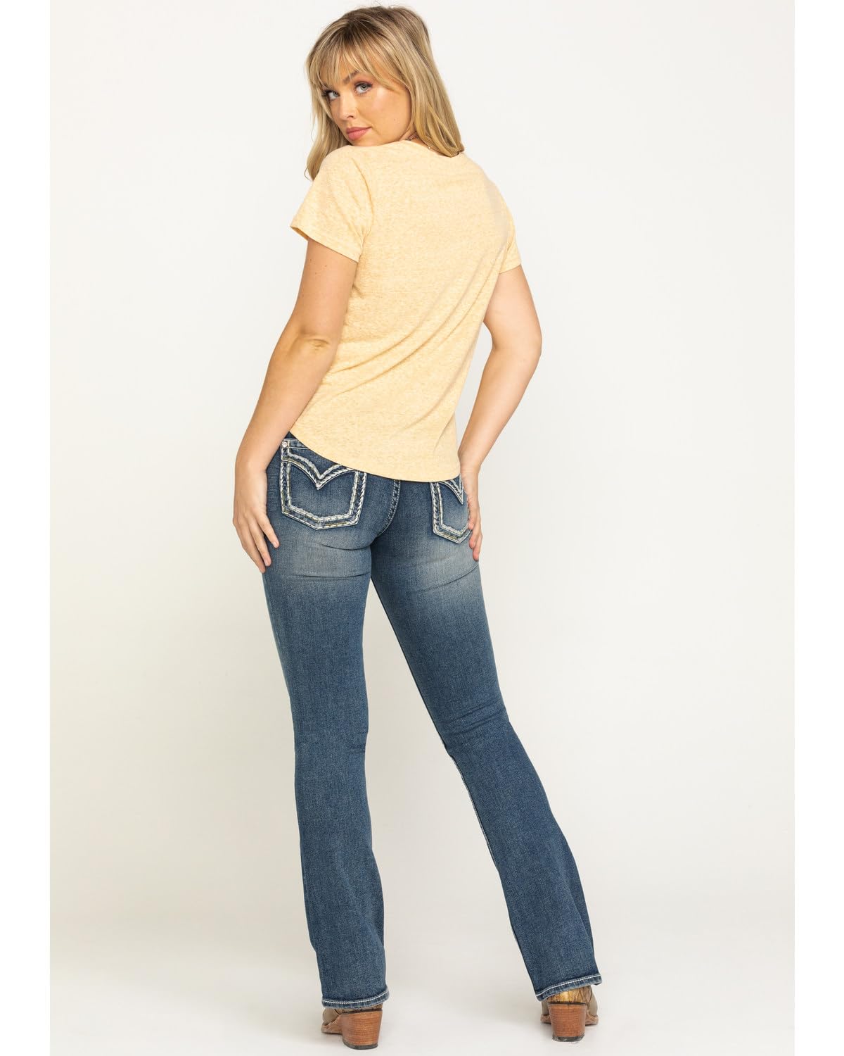 Shyanne Women's Bootcut Jeans - Comfortable Stretch Denim Pants for Casual & Work Wear | Perfect for Everyday Outfits, Office, and Date Nights