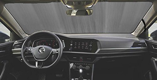 Custom Fit Sunshade for Volkswagen Jetta Sedan 2019-2024 | UV Protection Windshield Sun Shield | Perfect for Summer Parking & Road Trips
