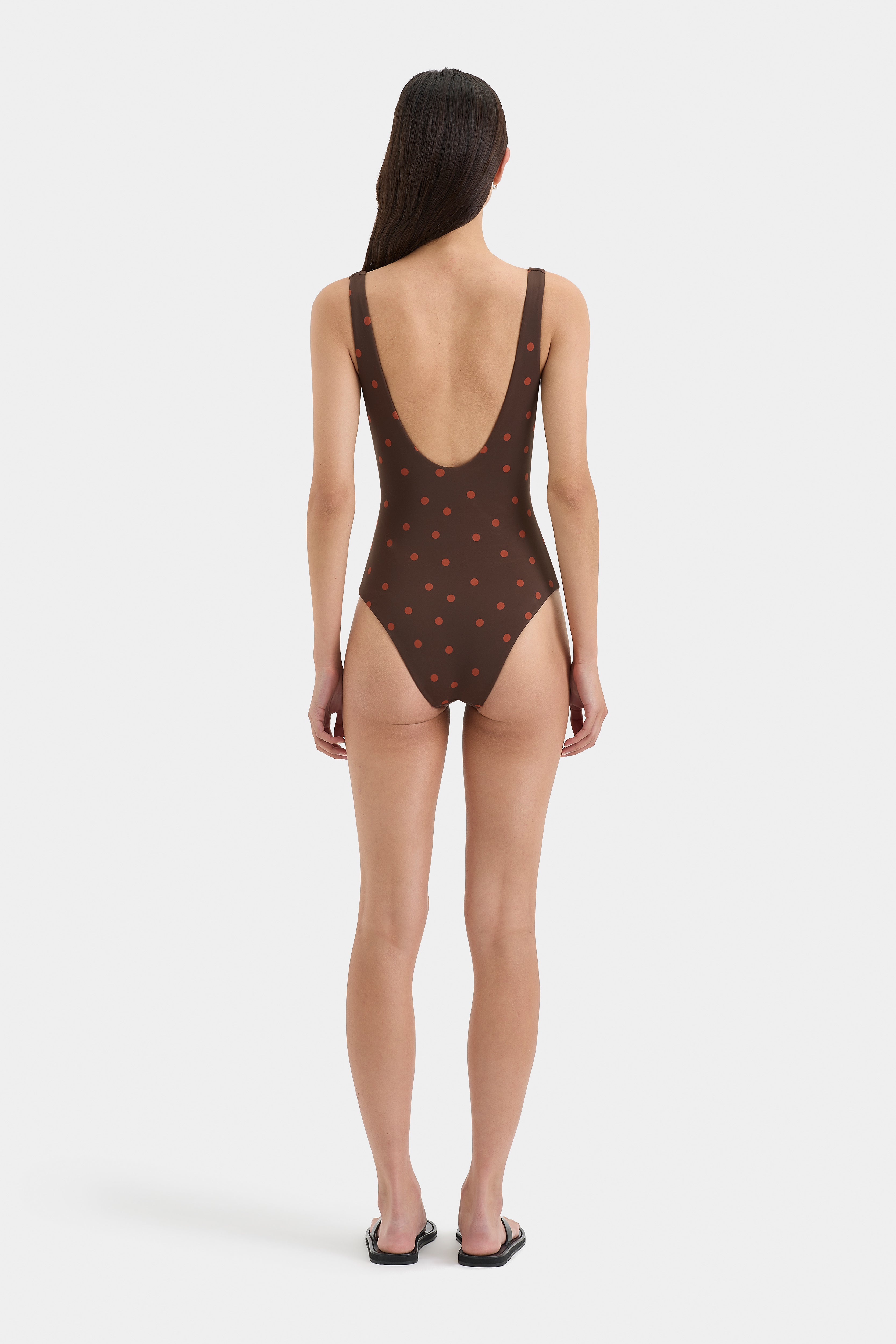 Alina Tie One Piece Swimsuit - Stylish Women's One Shoulder Bathing Suit for Beach, Pool & Summer Vacations