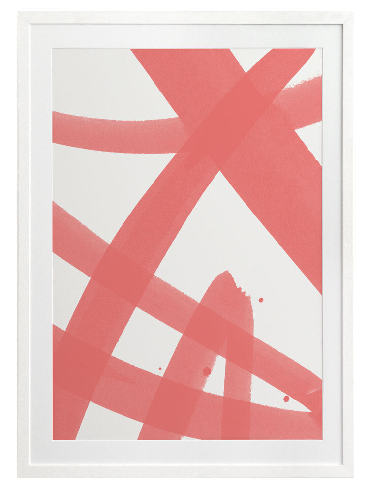 Balancing Act Summer Ice Framed Art Print - Modern Wall Decor for Living Room, Bedroom & Office - Perfect for Home Decor & Gifts