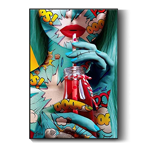 1000 Piece Jigsaw Puzzle - Street Art Graffiti Woman Design, Christmas Gift for Adults & Kids (50x75cm) | Perfect for Family Game Night, Home Decor & Stress Relief