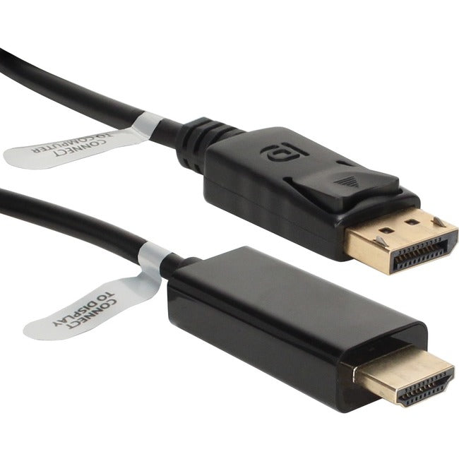 15Ft DisplayPort to HDMI Cable 4K 60Hz - High-Speed Digital AV Cable for Gaming, Home Theater & Office Setup