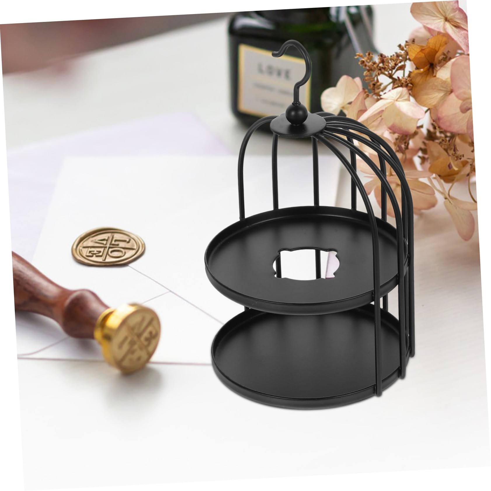 3-Piece European Style Wax Warmer Set - Paint Stove, Lacquer Melting Furnace & Wax Seal Warmer for DIY Crafts, Candle Making & Home Decor