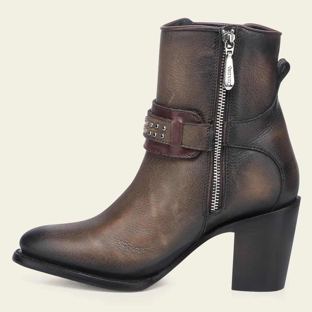 Cuadra Women's Western Cowgirl Leather Boots - Honey Brown - 4V19RS - Perfect for Rodeo, Country Dancing & Western Fashion