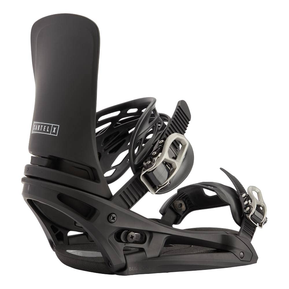 BURTON Cartel X EST Men's Snowboard Bindings - High-Performance Snowboard Bindings for All-Mountain Riding & Freestyle Snowboarding