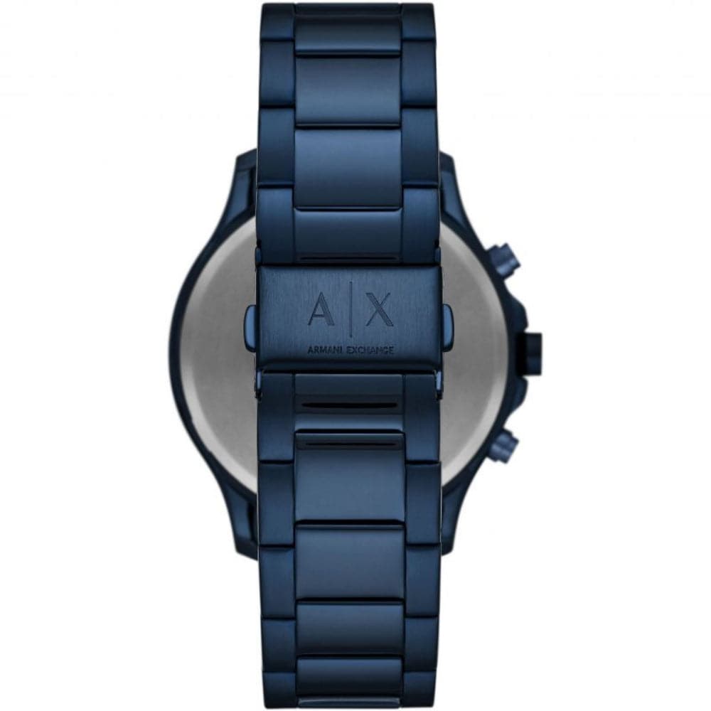 ARMANI EXCHANGE AX2430 Men's Blue Stainless Steel Watch - Stylish Dress Watch for Business & Formal Occasions