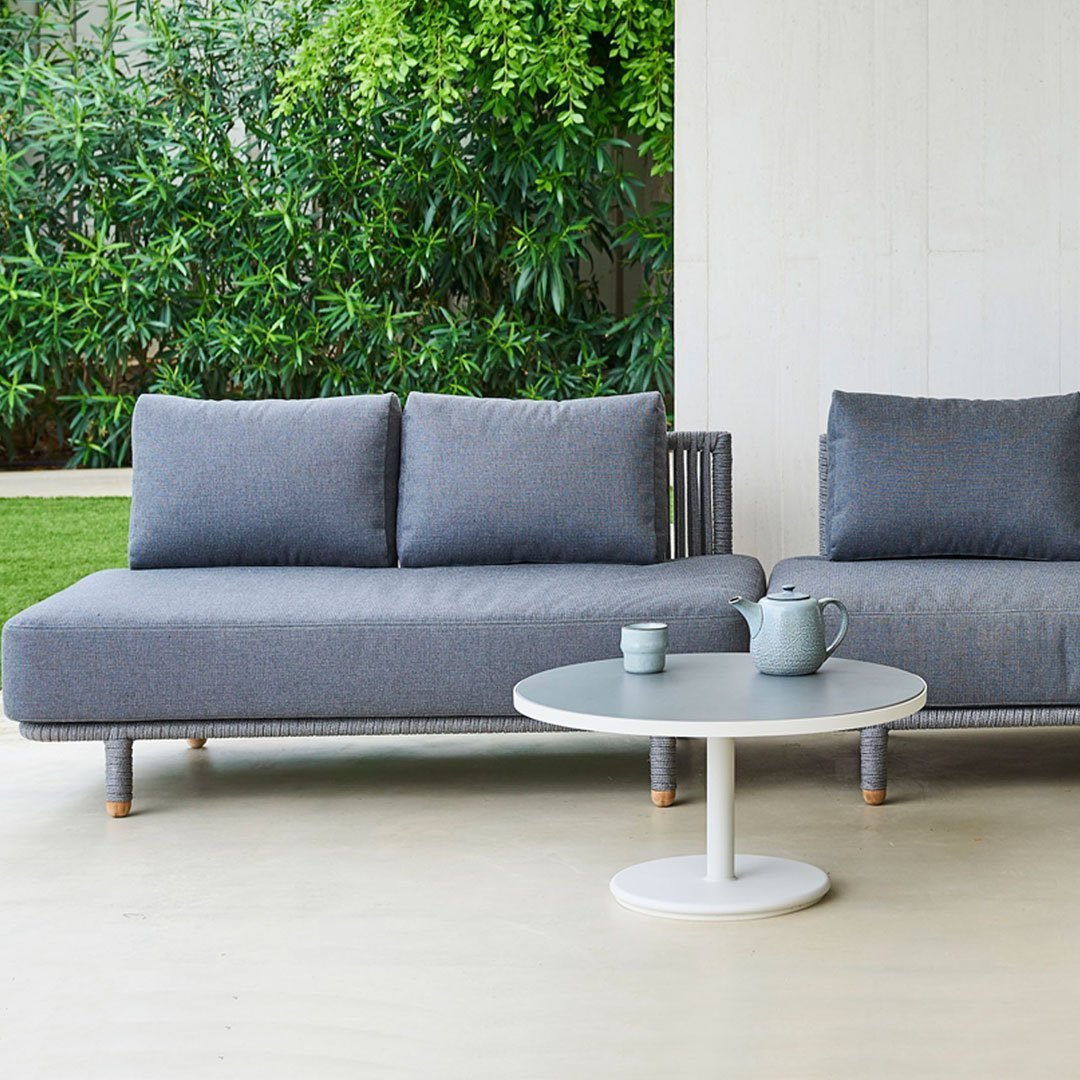 Outdoor Coffee Table - Large Weatherproof Patio Furniture for Garden, Deck, Poolside & Backyard Relaxation