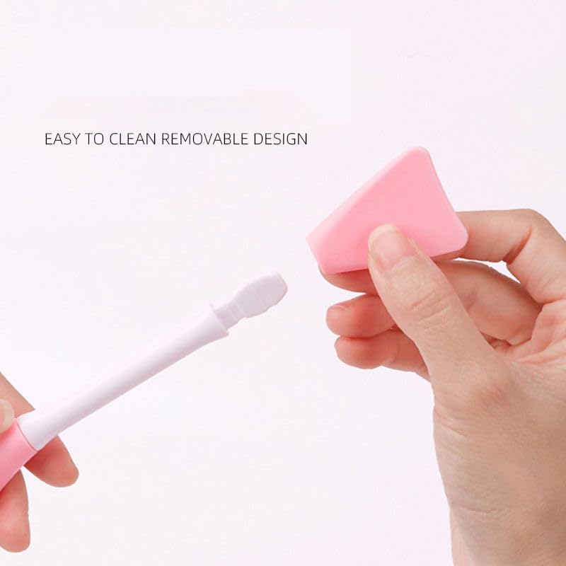 SMARZEC Silicone Face Mask Brush Applicator - Soft Facial Cleansing Brush for Cream, Mud, Clay & Body Lotion | Gentle Makeup Remover & Skin Care Tool for Spa, Home & Travel Beauty Routine